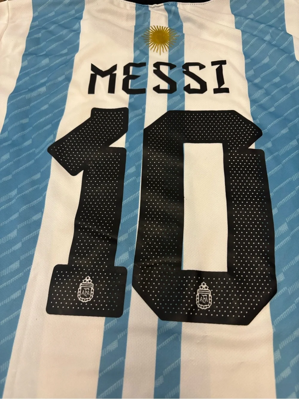Adidas FIFA 2022 Argentina Lionel  Messi #10 Jersey